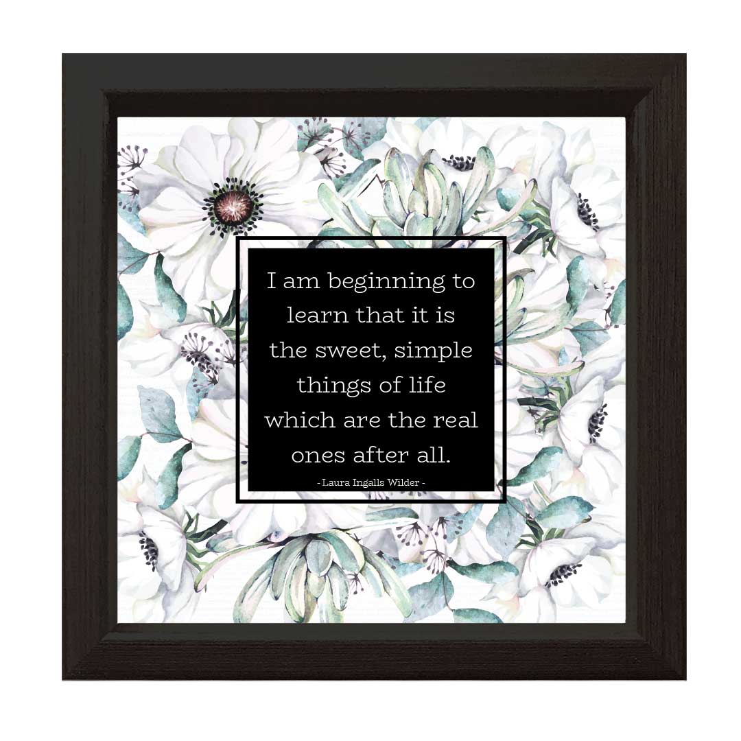 I Am Beginning To Learn | Wood Sign