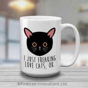 I Freaking Like Cats | 15oz Mug