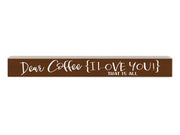 Dear Coffee