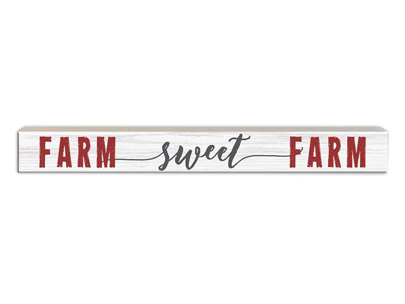 Farm Sweet Farm | Skinny Wood Sign