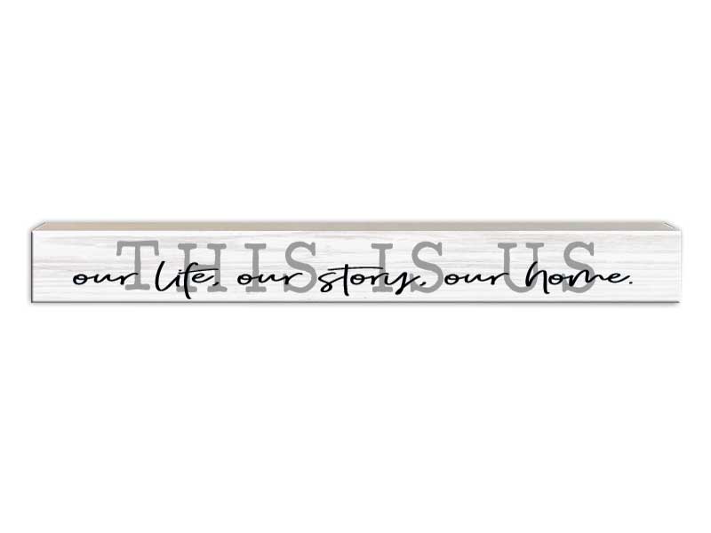 This Is Us | Skinny Wood Sign