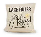 Lake Rules. There are No Rules