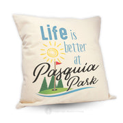 Life Is Better At (Golf) - Pillow