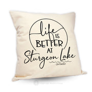 Life Is Better At (2) - Pillow