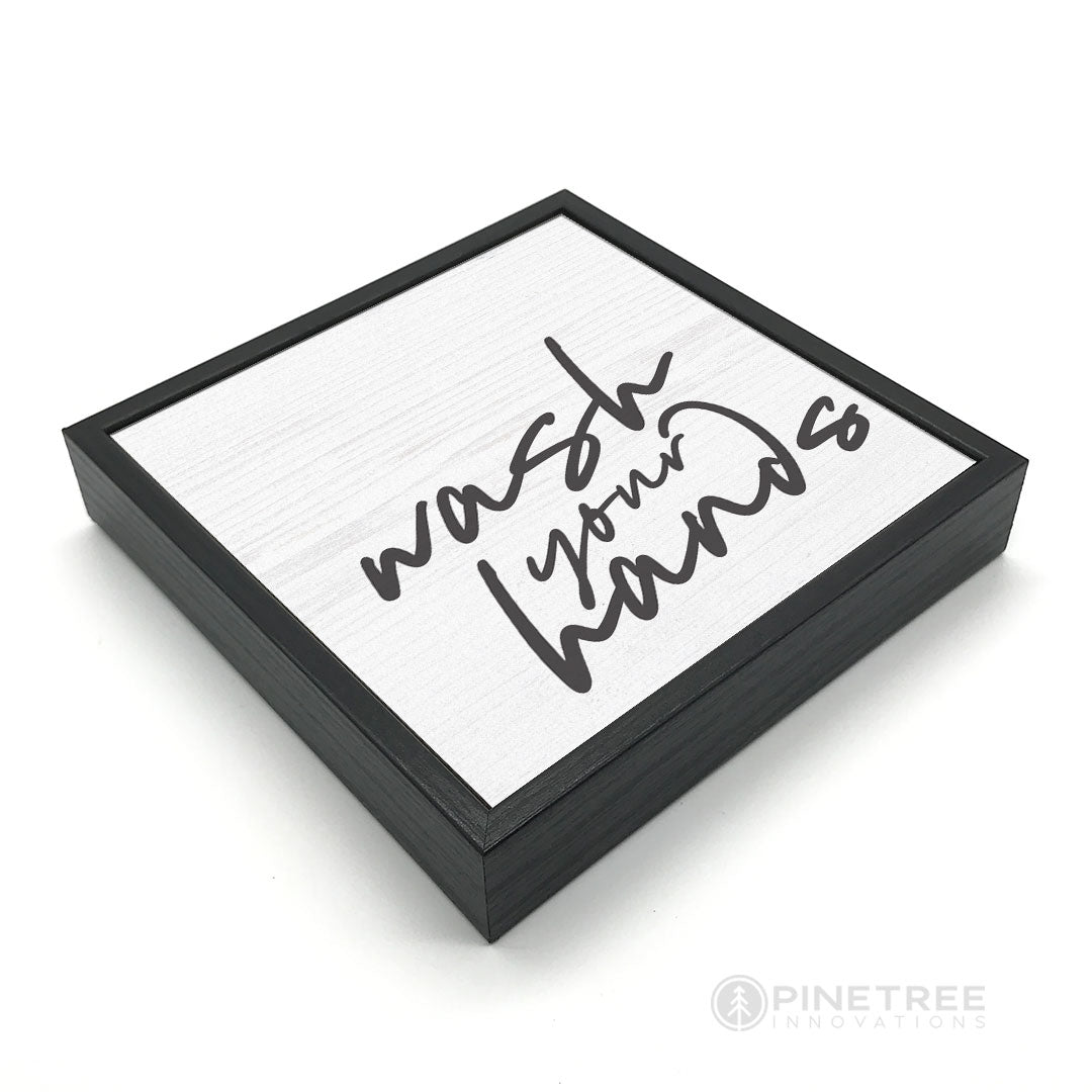 Wash Your Hands | Wood Sign