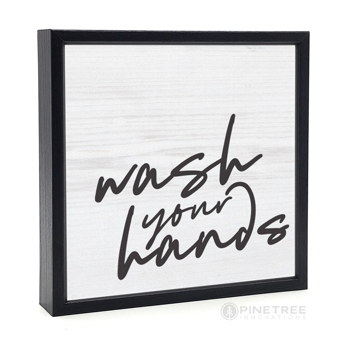 Wash Your Hands | Wood Sign