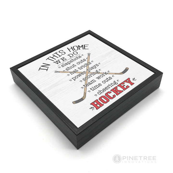 In This Home | Wood Sign