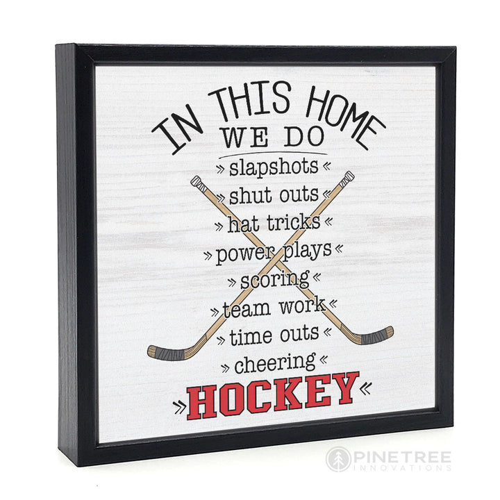 In This Home | Wood Sign