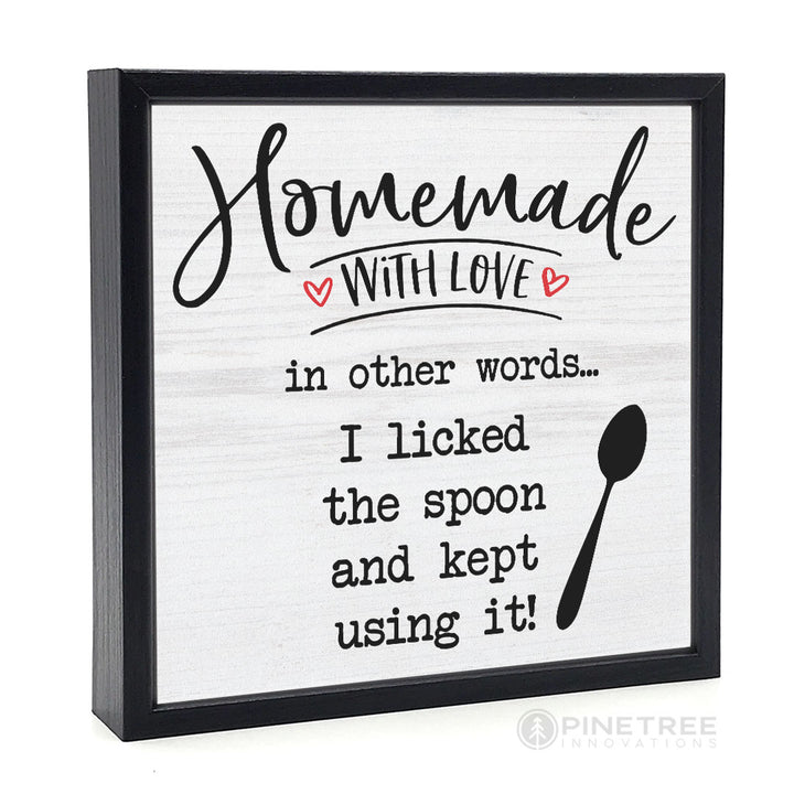 Homemade with Love | Wood Sign