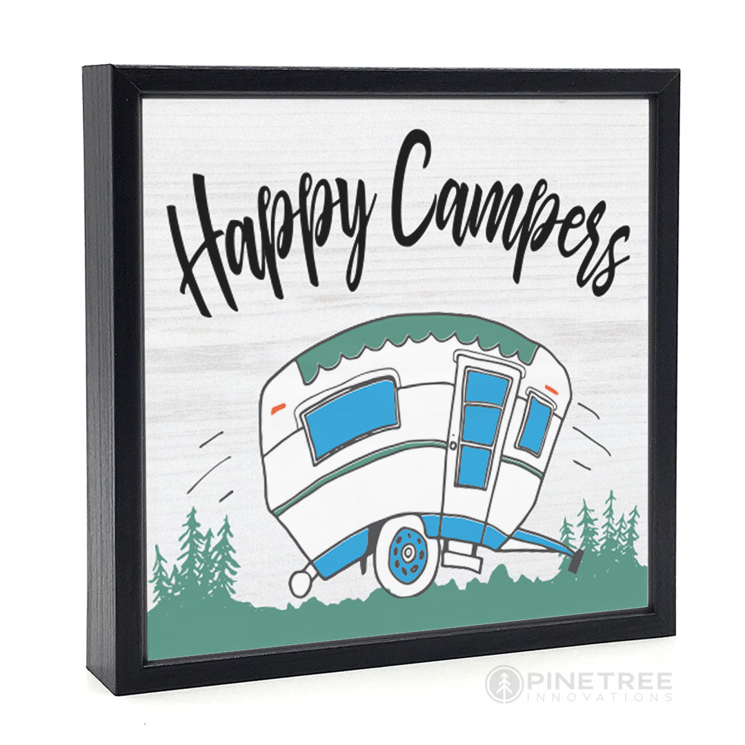 Happy Campers | Wood Sign