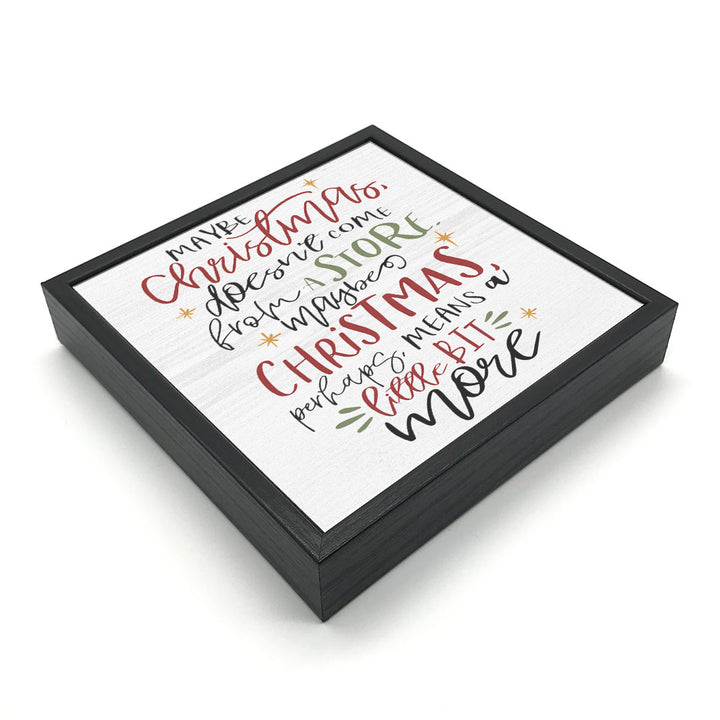 Maybe Christmas | Wood Sign