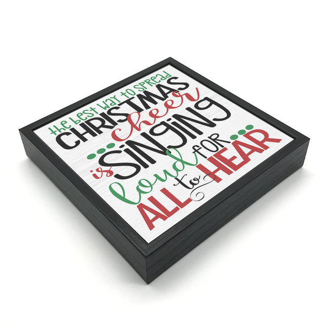 Spread Christmas Cheer | 'Chunky' Wood Sign