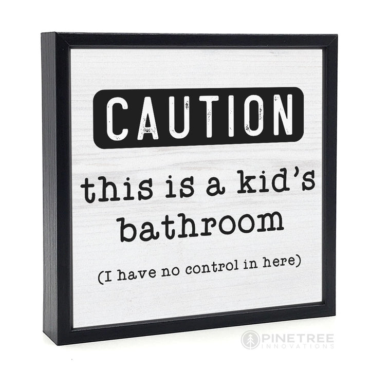 Kids Bathroom | Wood Sign
