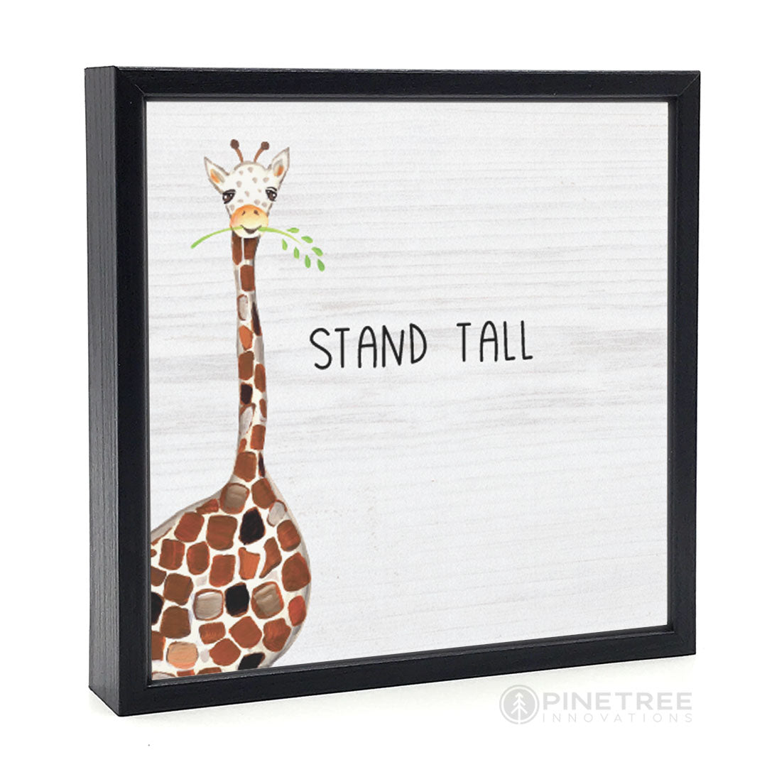 Stand Tall | Wood Sign
