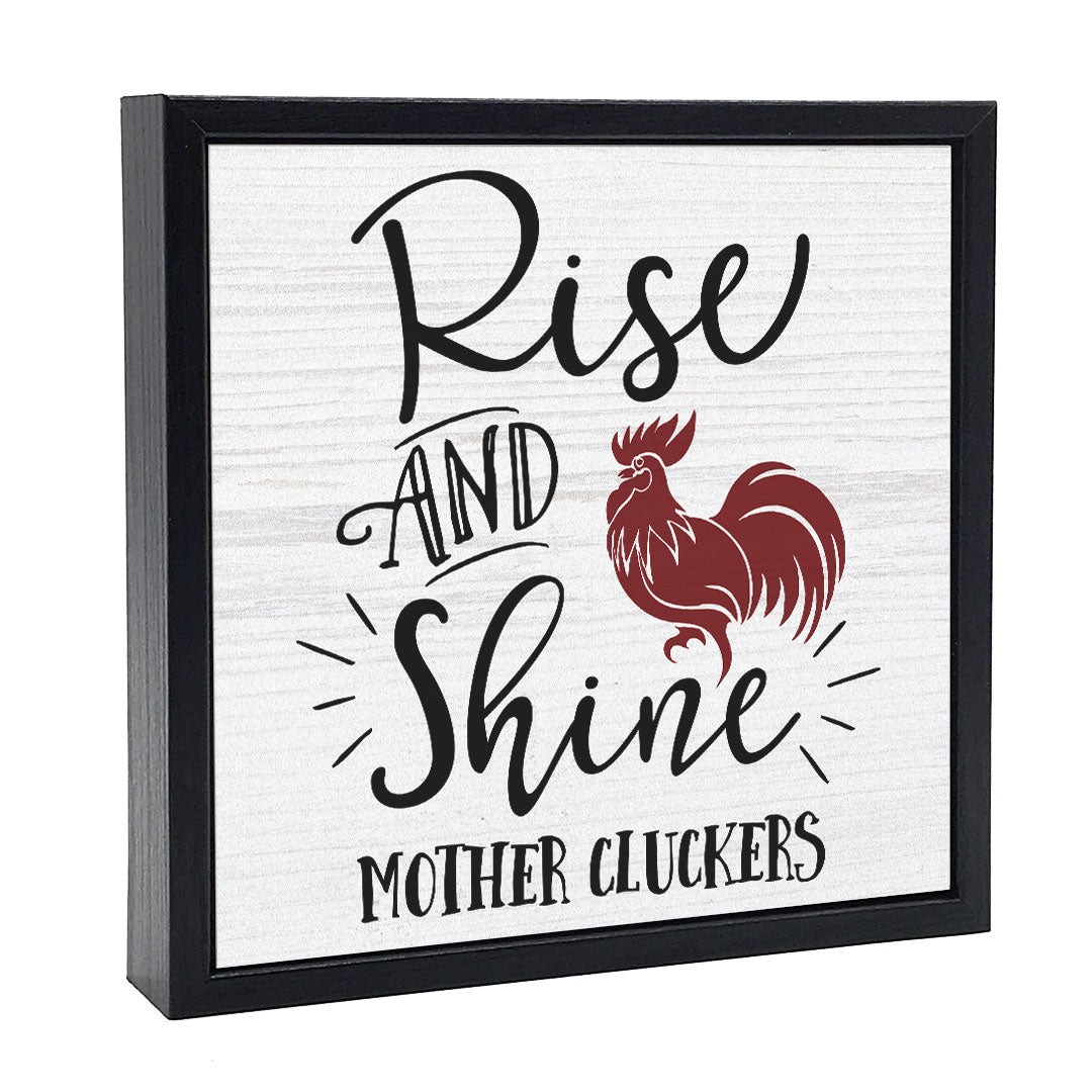 Rise &amp; Shine | Wood Sign