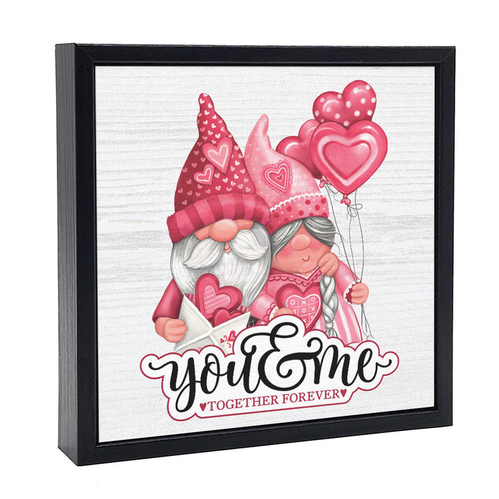 You &amp; Me Gnomes | Wood Sign