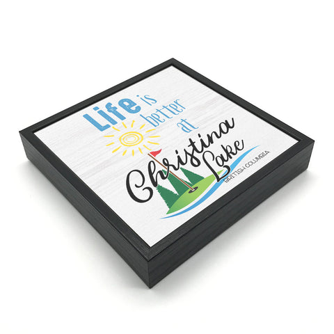 Life Is Better At (Golf Theme) | Wood Sign