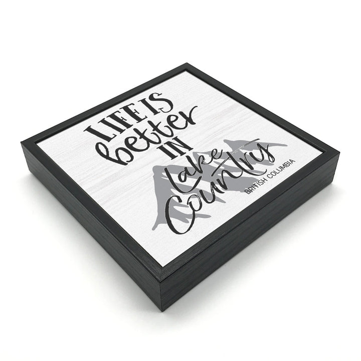 Life Is Better At (Mountain Theme) | Wood Sign
