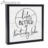 Life Is Better At (2) (Custom) | Wood Sign