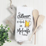 Beer o'Clock in - Tea Towel