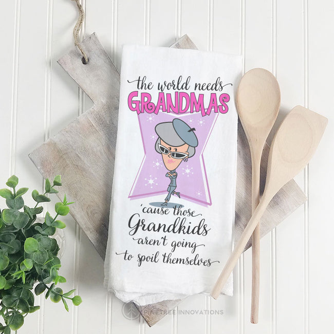 The World Needs Grandmas | Towel