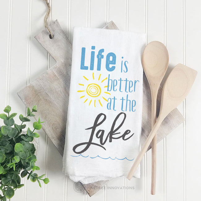 Life Is Better at the Lake | Towel