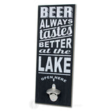 Beer Tastes Better At The Lake