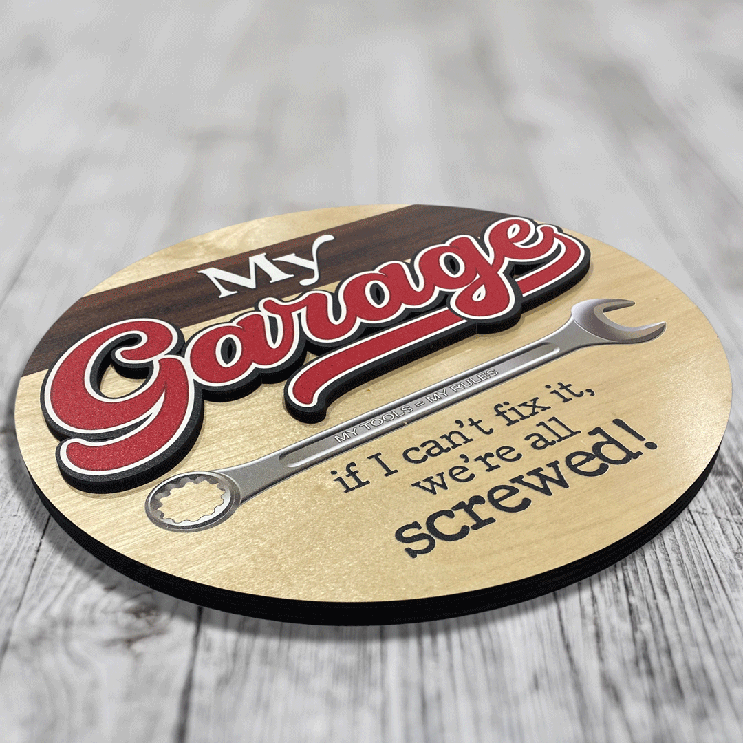My Garage | Wood Sign
