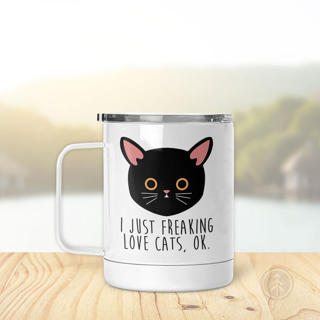 I Freaking Like Cats | Insulated Mug