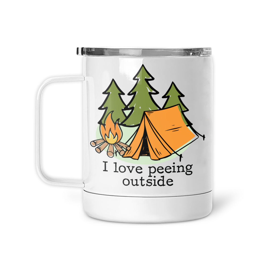 I Love Peeing Outside | Insulated Mug