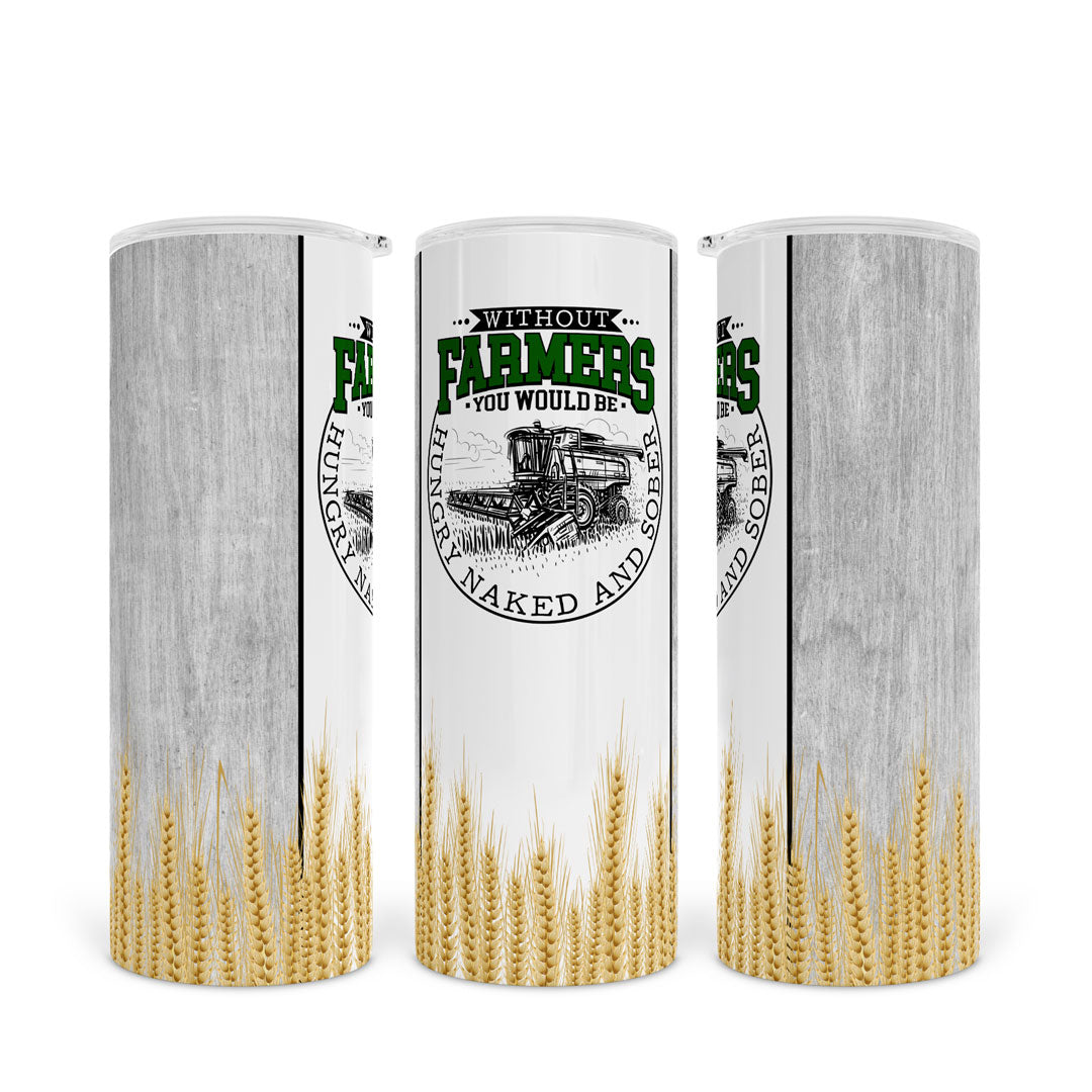 Without Farmers | Skinny Tumbler