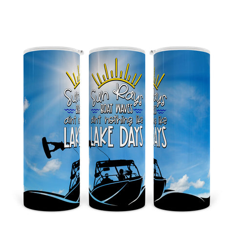 Lake Days | Skinny Tumbler