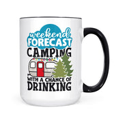 Weekend Forecast - Camping | 15oz Mug