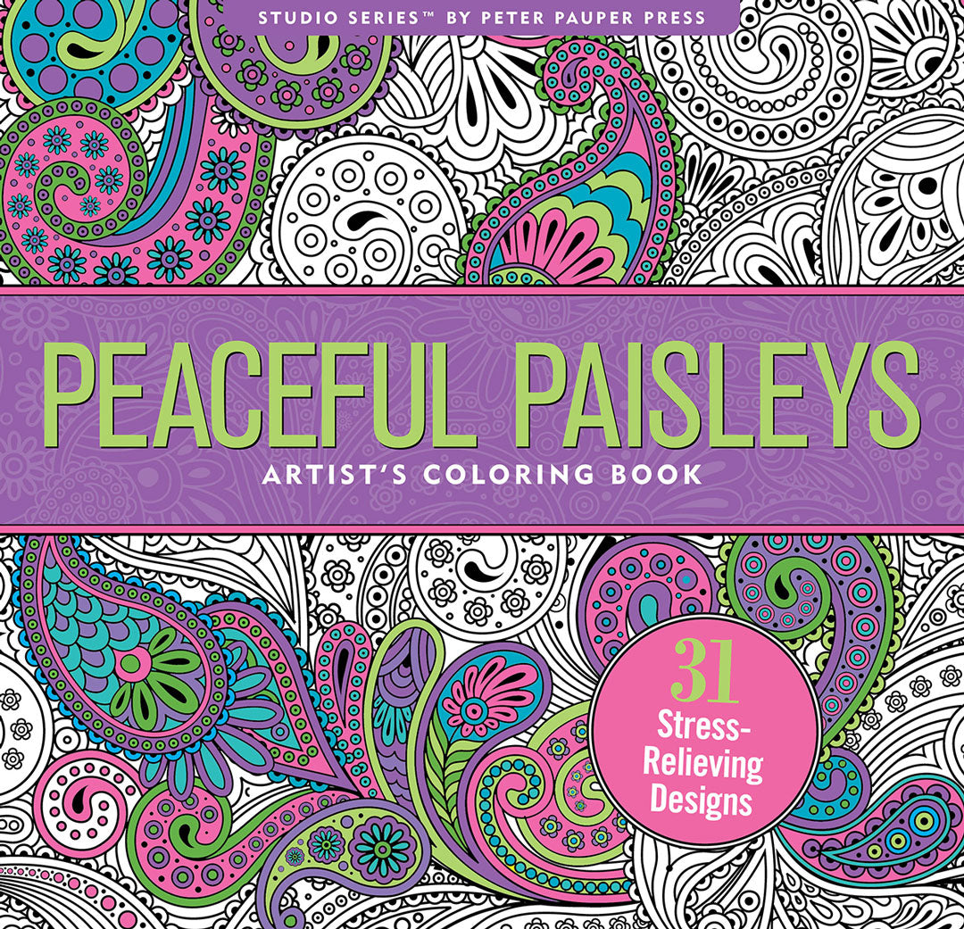 Color BK -  Peaceful Paisleys