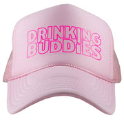 Drinking Buddies DECAL Hat (Pink)