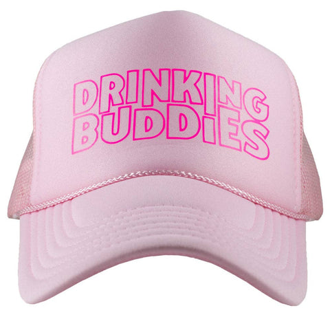 Drinking Buddies DECAL Hat (Pink)