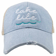 Lake Life (WAVES) Women's Denim Hat