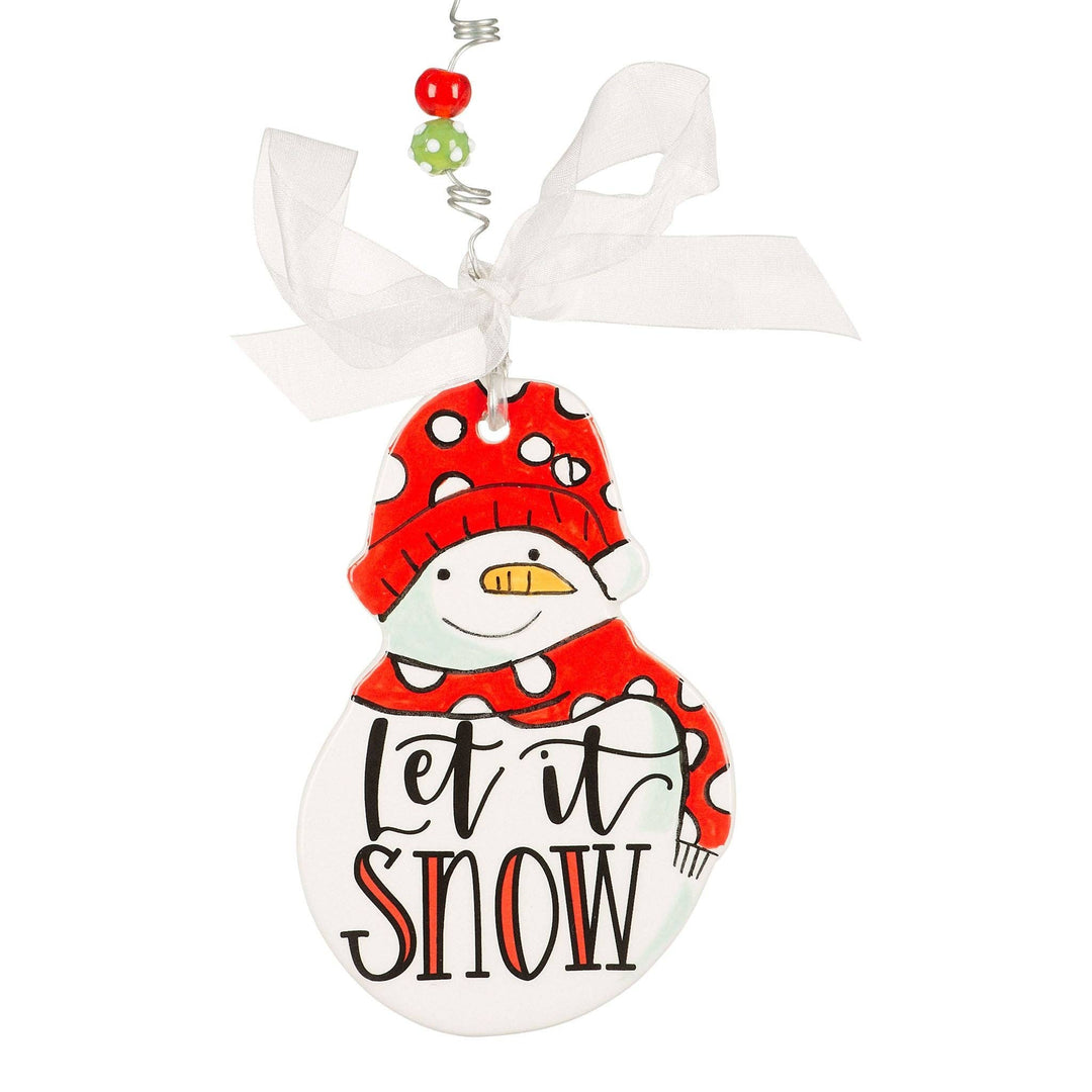 Let It Snowman Ornament