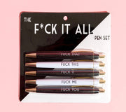 Fuck It All | Pen Set