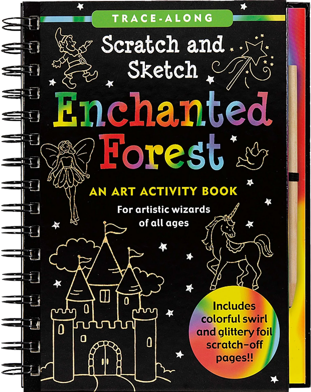 Scratch &amp; Sketch -  Enchanted Forest