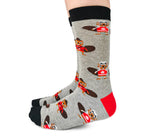 Chuckette the Canuck | Womans Socks