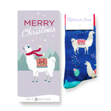 Loco Llama Card | Socks