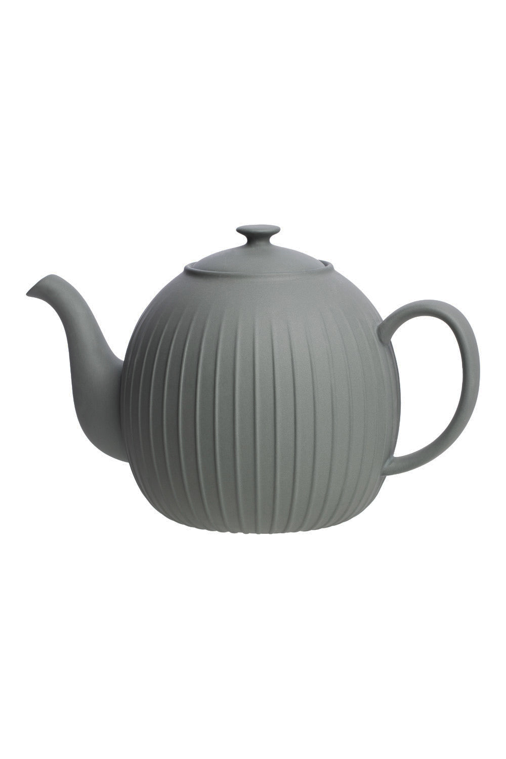 Porcelain Vintage Grey Teapot