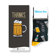 You had me at Beer Card | Socks
