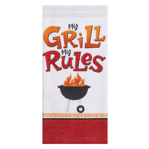 My Grill My Rules Towel  | Towel