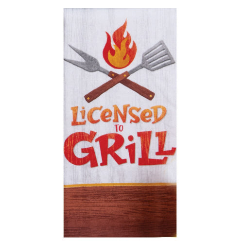 Licensed to Grill Towel  | Towel